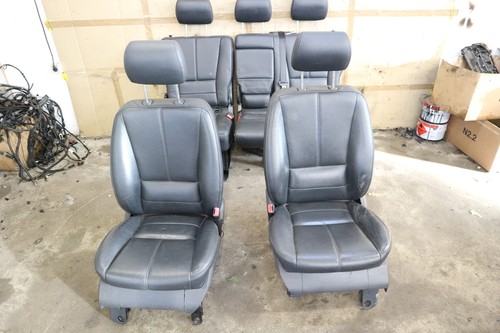 Mercedes ML W163 Lederausstattung Ledersitze Leder Voll elektrisch schwarz =C