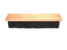 NOS! MAGNOLIA 16" FLOOR BRUSH BROWN POLY 3" BRISTLES 