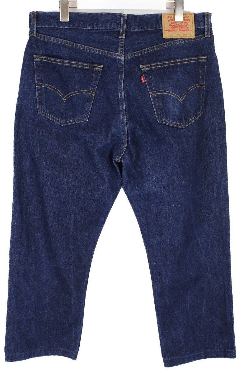 LEVI's 521 02 Jeans Men's W38 L26 Regular Straight Fit Zip LEVI's 521 02 Jeans Men's W38 L26 Regular Straight Fit Zip