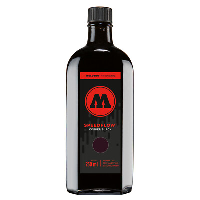 Molotow Speedflow Action Marker Range - Permanent glänzend Kupfer schwarz Tintenstift