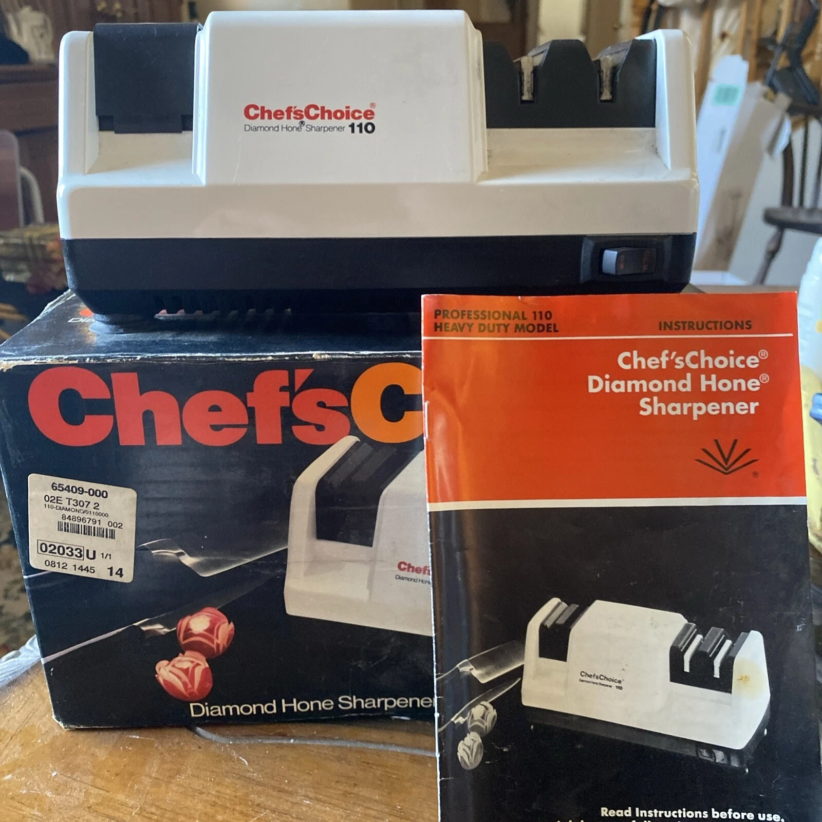 Chefs Choice EdgeSelect 110 Diamond Electric Hone Knife Sharpener