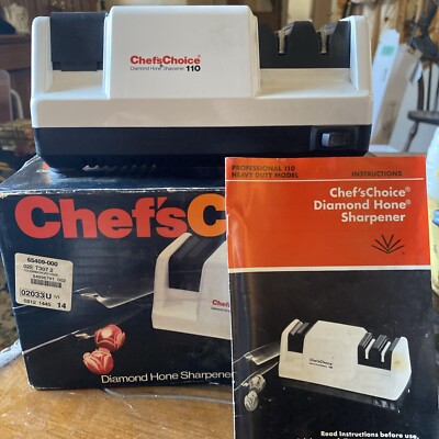 Chefs Choice EdgeSelect 110 Diamond Electric Hone Knife Sharpener