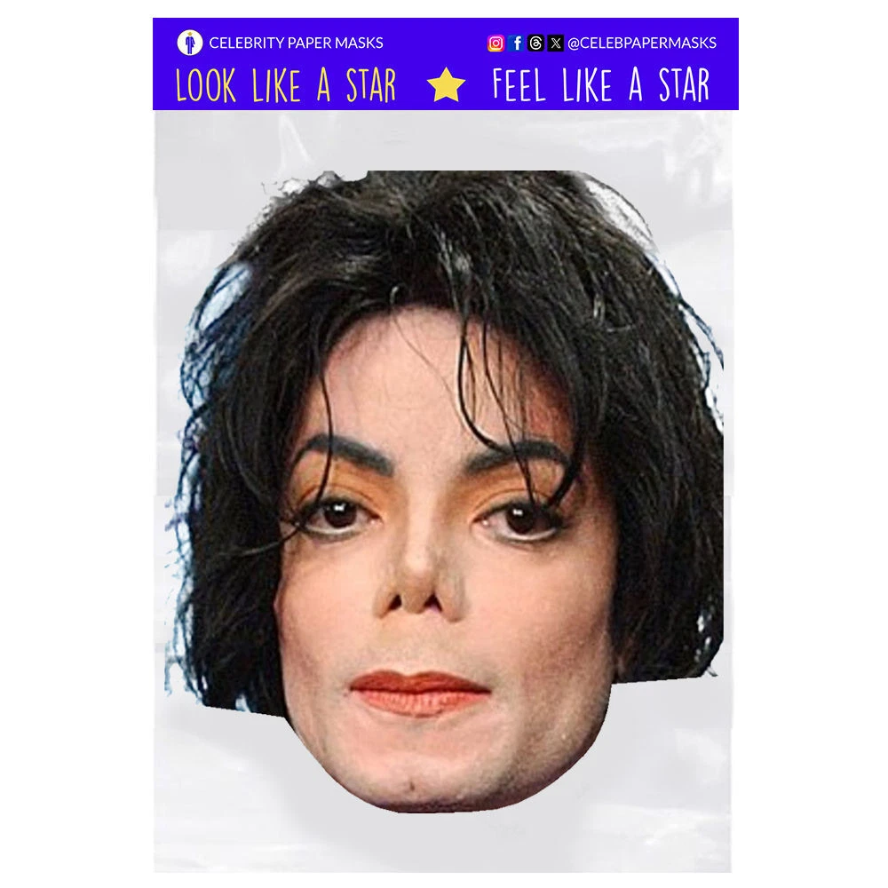 Michael Jackson Masks Celebrity Face Mask Singer | eBay