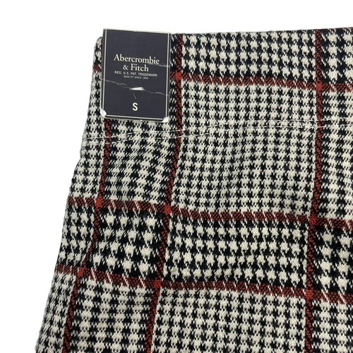 NWT ABERCROMBIE & FITCH Velvet Striped Plaid Legging Sz Small - Picture 6 of 6