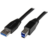 USB3SAB5M StarTech.com 15ft Active USB 3.0 USB-A to USB-B Cable M/M 3.1 Gen  ~D~