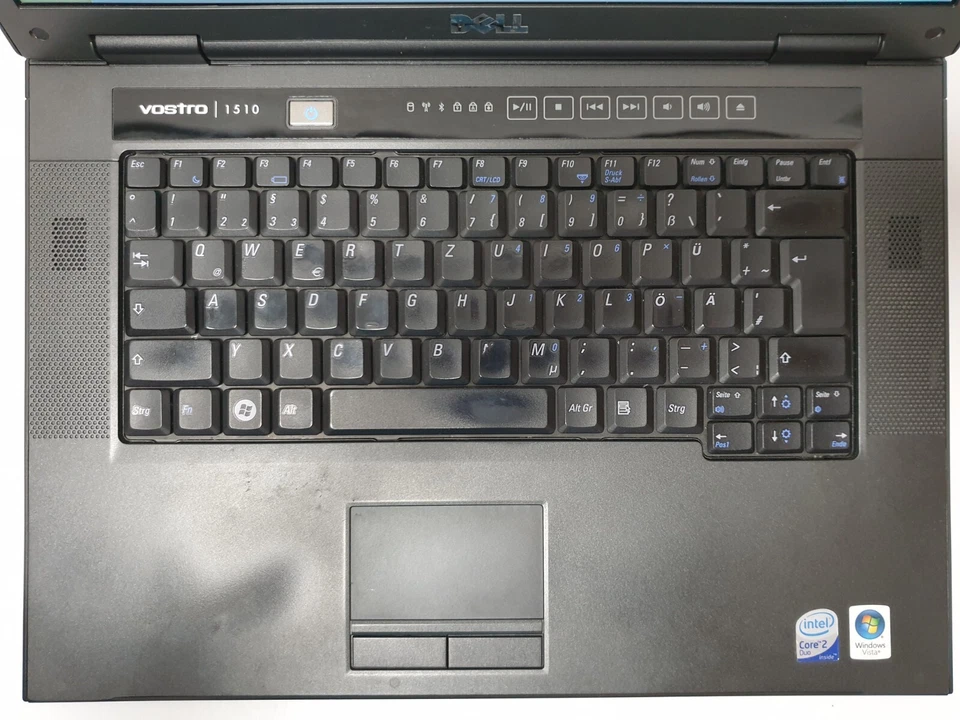 DELL VOSTRO 1510 Windows XP Gamer Laptop Notebook C2D 2,00GHz 3GB 250GB 15,4" GF - Bild 3 von 4