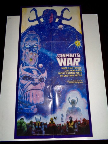 11 ORIGINAL COMIC BOOK POSTERS MARVEL D.C. IMAGE +SIGNED 2099 WARLOCK X-MEN ROSS - Picture 4 of 15
