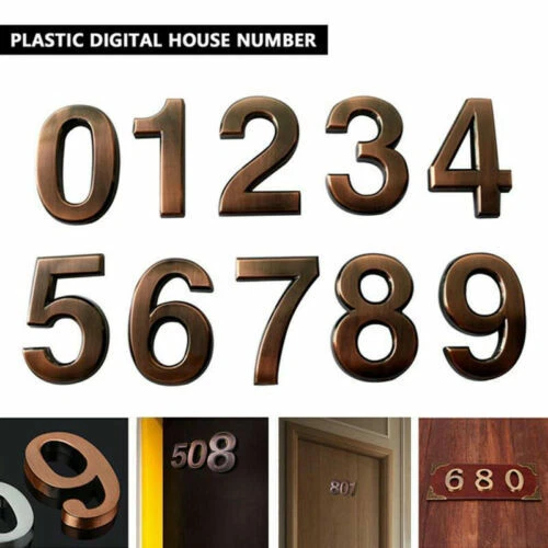 Plastic Decorative House Signs