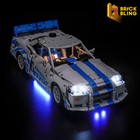 LED Licht Kit für LEGO 2 Fast 2 Furious Nissan Skyline GT-R (R34) Car 42210