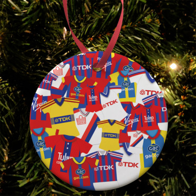 Palast Retro Set Maische Christbaumkugel Dekoration Keramik Kristall etc Geschenk