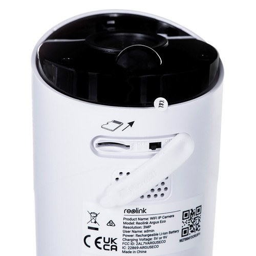 6975253982752 IP Camera REOLINK ARGUS ECO (V2) WIFI 3MP White reolink - Picture 10 of 12