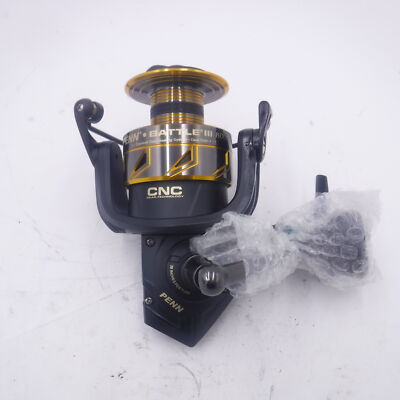 Penn Battle III 8000 Spinning Reel 1518038 HT-100 Drag Syst. 5+1