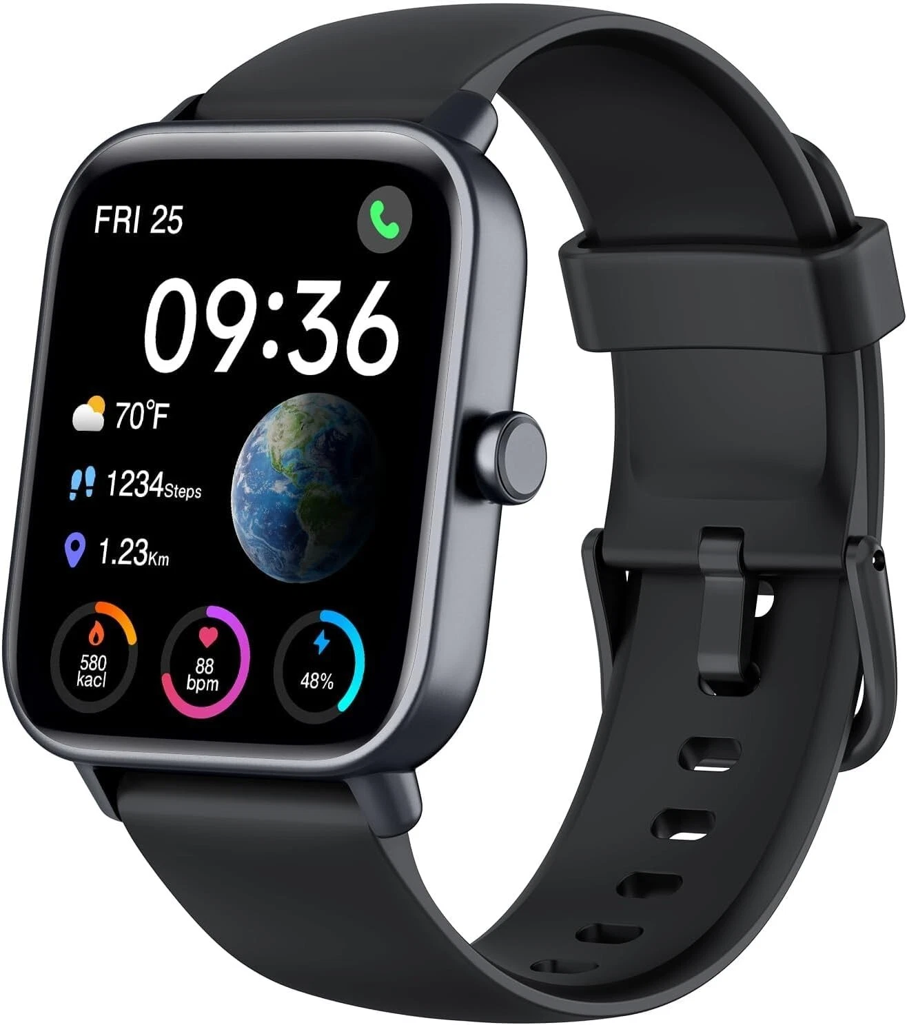 Smart Watch Men's Phone Function Wristwatch Watch for iPhone Samsung Huawei Tab