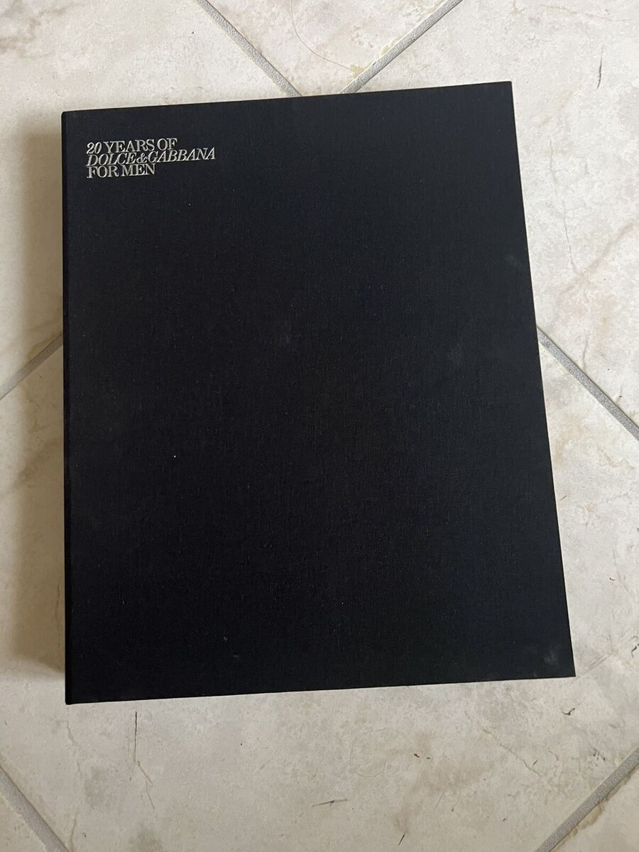 2010 Diamonds & Pearls Dolce & Gabbana Mens First Edition Hardcover Book NEW 2010 Diamonds & Pearls Dolce & Gabbana Mens First Edition Hardcover Book NEW