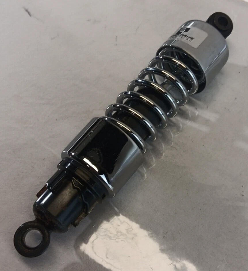 AMORTIGUADOR TRASERO PROGRESIVO PARA HARLEY DAVIDSON SERIE 412 12,5" (SOLO) 412-4001 Foto 2 de 4