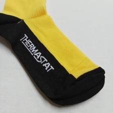 1 Paio Calze Calzini Ciclismo PRO' line Celeste Giallo Cycling Socks