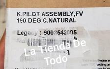 K FV WATER HEATER PILOT LEGACY ASSEMBLY 190 DEGREE FITS 9003542005 READ 