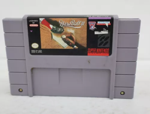HardBall III (SNES, 1994) Cart Only