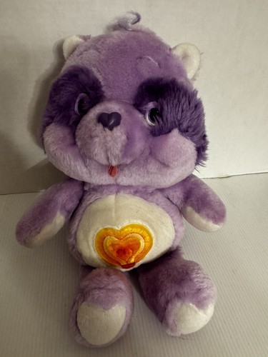 Care Bears Cousins Vintage Bright Heart Raccoon Kenner American Greetings 1984