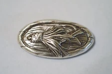 New Enmon Fly Fishing Metal Concho Leather Western Screw Back Craft Silver Belt