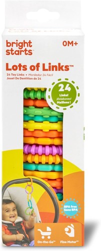 Bright Starts Lots of Links Rings Toys for Stroller or Carrier - Picture 8 of 12