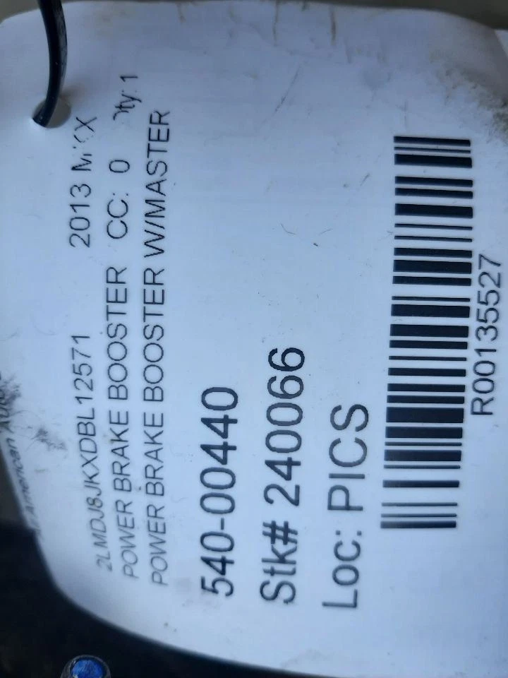 11 12 13 14 15 CADILLAC MKX Power Brake Booster BA1Z2005A Foto 4 de 4