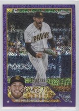 2023 Topps Chrome Purple Speckle Refractor 120/299 Joe Musgrove #121 0md
