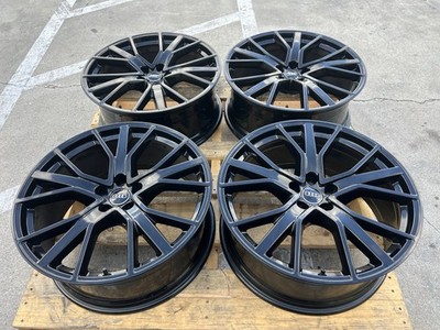 21” 🔥🔥 AUDI SPORT A7 S7 FACTORY OEM STOCK ORIGINAL A 7 S 7 BLACK