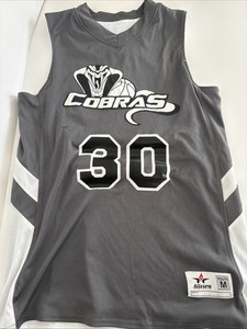 Youth Alleson Athletic Reversible Basketball Jersey - Gray & White - Size YM