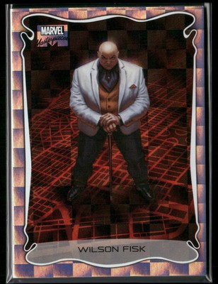 2022 Marvel Masterpieces Wilson Fisk #16/20 Holofoil Kingpin