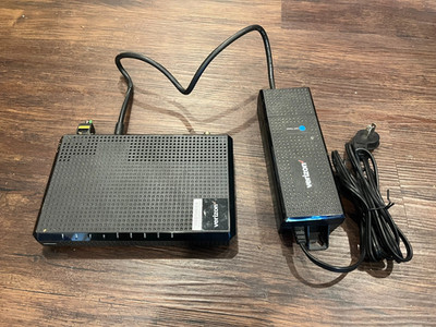 Verizon Fios ONT Optical Network Modem 3FE52343APBA with Power Supply