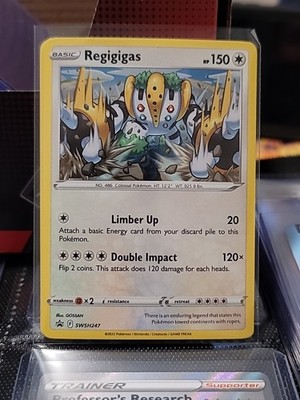 Regigigas - (Cosmos Holo) SWSH247 SWSH: Sword & Shield Promo Cards Holo