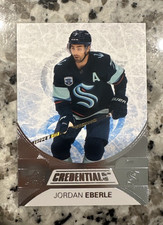2021-22 Upper Deck Credentials Jordan Eberle Seattle Kraken Ice Hockey #45