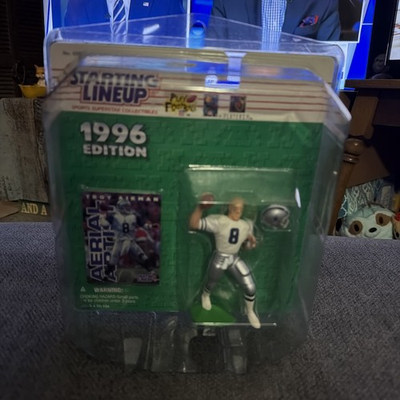 #ad 1996 Kenner Starting Lineup Troy Aikman Quarterback Dallas Cowboys Mint Case $5.00