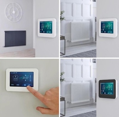 Milano Connect Elektro Heizkörper Heizung WLAN Touchscreen Thermostat UVP179,95 
