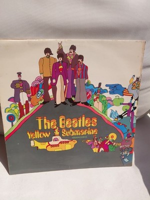 VTG 1969 The Beatles Yellow Submarine Vinyl Record LP Album