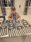 WWF Earl Hebner Replica Referee Shirt Signed Autograph  — photo 4