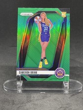 2024 Panini Prizm WNBA Cameron Brink #143 Green Prizm RC Sparks Rookie