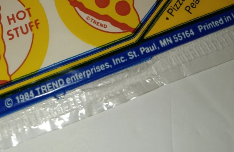 Vtg 1980s TREND New Old Stock Sealed 72 Scratch ‘n Sniff Stinky Stickers Variety - Image 3 of 4