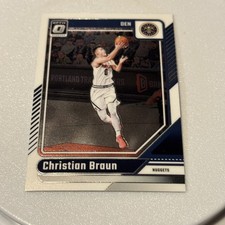 2024-25 Panini Donruss Optic - Christian Braun #101 Denver Nuggets