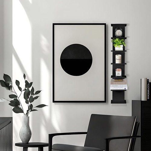 7 Tier Wall Shelf Unit - Lack Floating Shelf, Compact Display Floating Shelve... - Picture 6 of 7