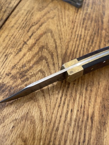 Vintage BUCK 112 USA Lockback Hunter Folding Pocket knife 2 Dot — Stock 3 - Picture 10 of 17