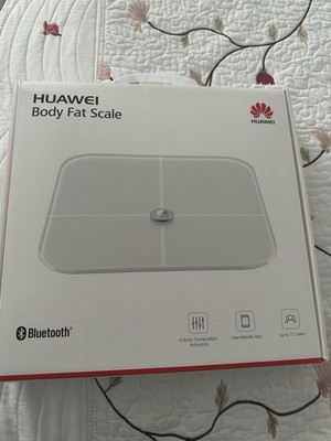 Huawei Body Fat Scale Bluetooth Personenwaage Körperfettwaage Weiß OVP