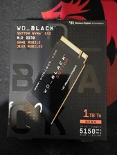 WD_BLACK SN770M 1TB M.2 NVMe Internal SSD (WDBDNH0010BBK-WRSN) GEN4