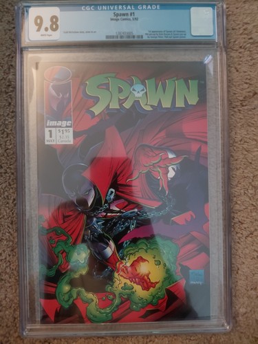 SPAWN #1 CGC 9.8 NEW SLAB MCFARLANE