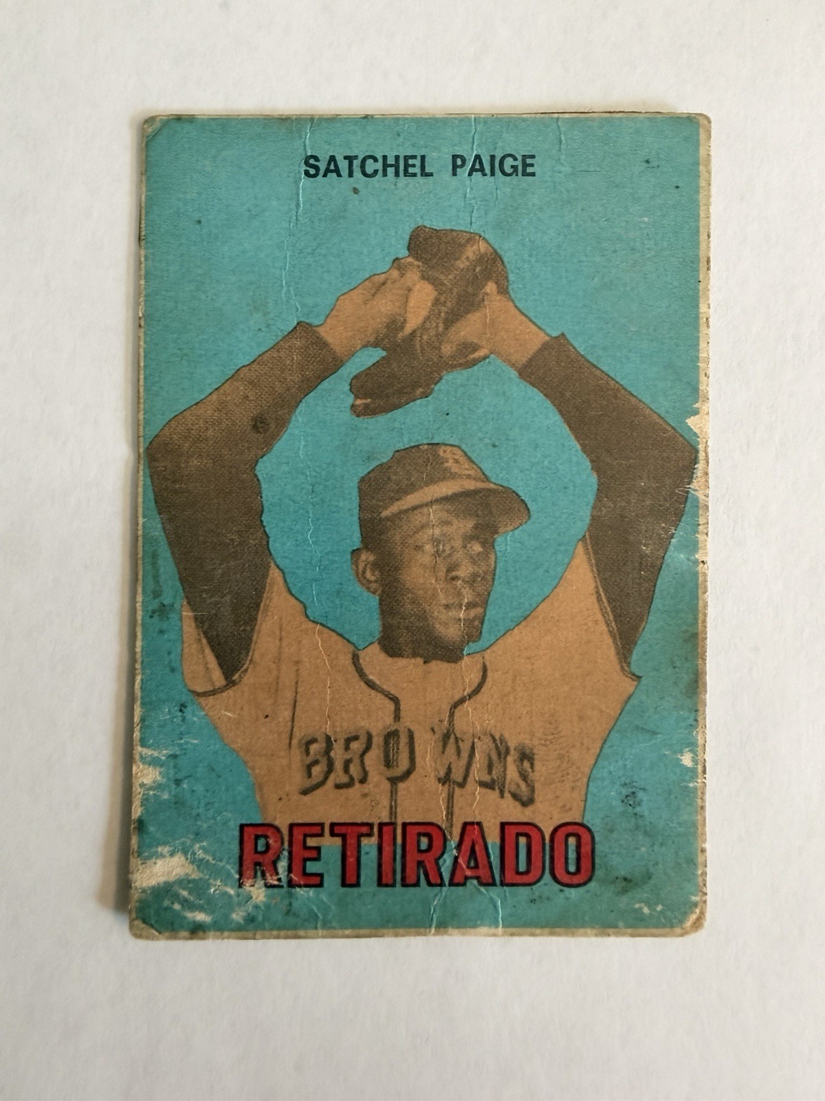 1967 Topps Venezuelan Retirado - Satchel Paige #177
