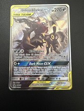 Pokémon TCG Umbreon Darkrai Tag Team GX SM241 Promo Karte Near Mint