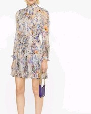 Zimmermann Tama Ruffle Mini Dress Size 3