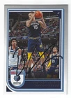 BRANDON CLARKE MEMPHIS GRIZZLIES SIGNED HOOPS BASKETBALL CARD GONZAGA BULLDOGS