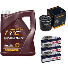 Inspektionspaket 5L Energy 5W-30 für VW T-ROC 1.5 TSI Golf VII T-Cross Skoda